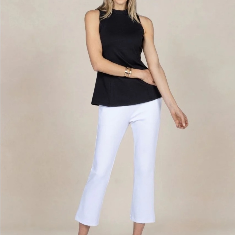 Lysse White Boot Cut Pants